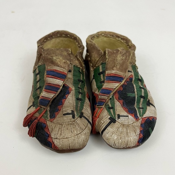 Southwestern Infant Decor Resin Moccasins - Picture 13 of 13